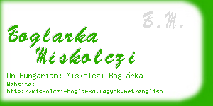 boglarka miskolczi business card